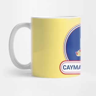 The Cayman Islands Country Badge - The Cayman Islands Flag Mug